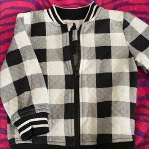 Long sleeve zip up sweater